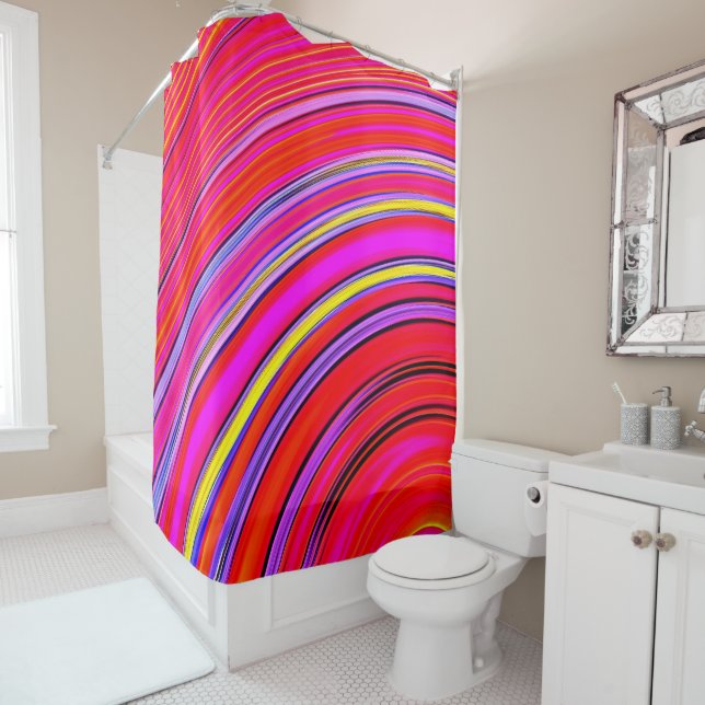 bold and beautiful  shower curtain (In Situ)