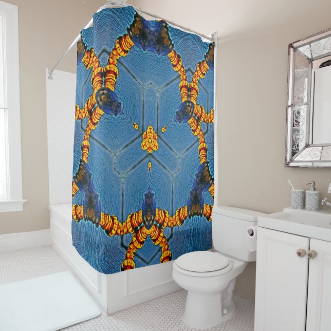 bold and beautiful  shower curtain (In Situ)