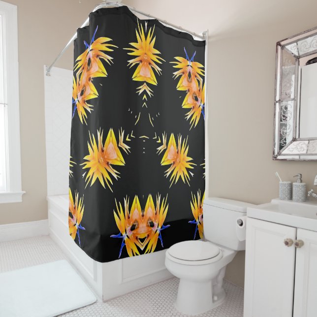 bold and beautiful  shower curtain (In Situ)
