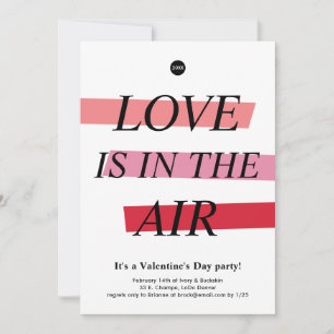 Bold and Bright Valentine's Day Party Invitation