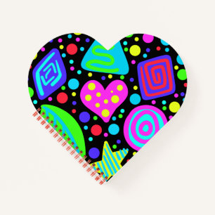 Bold and Colourful Graphic Print Notebook