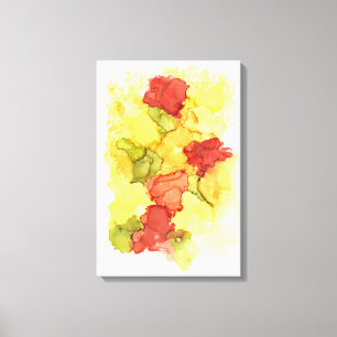 Bold and Colourful Happiness Canvas Print
