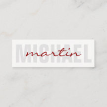 Bold and Cursive Text (red)