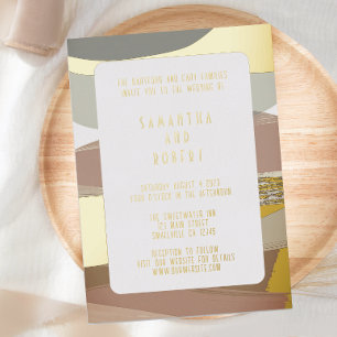 Bold and Edgy Olive Green Wedding