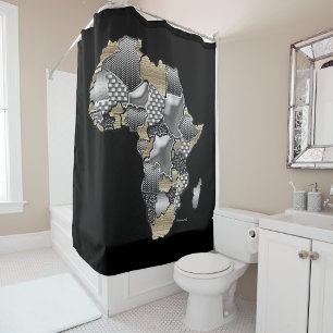 Bold and Elegant:  Shower Curtain
