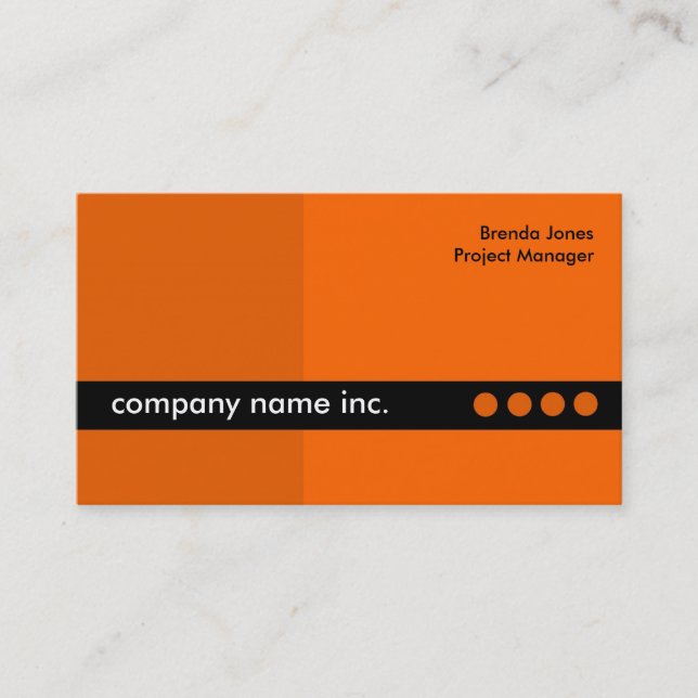 Bold and Vibrant Business Cards (Front)