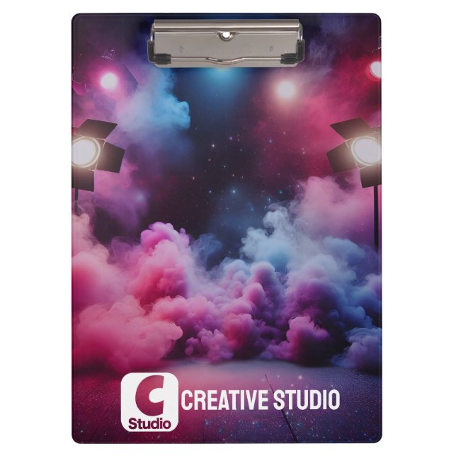 Bold and Vibrant Clipboard for Professionals (Front)