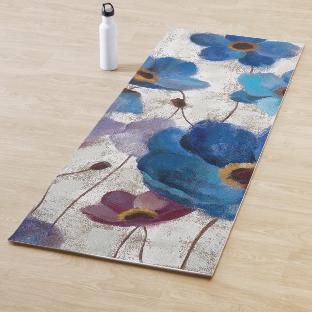 Bold Anemones Yoga Mat (In Situ)