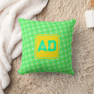 Bold Artisan Custom Pillow For Boy Baby Shower