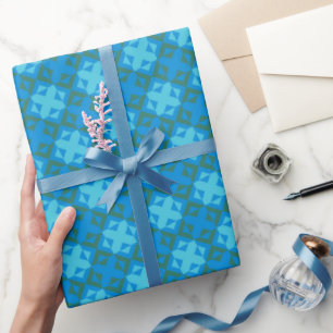 Bold Artistic Chic Festive Feminine Wrapping Paper