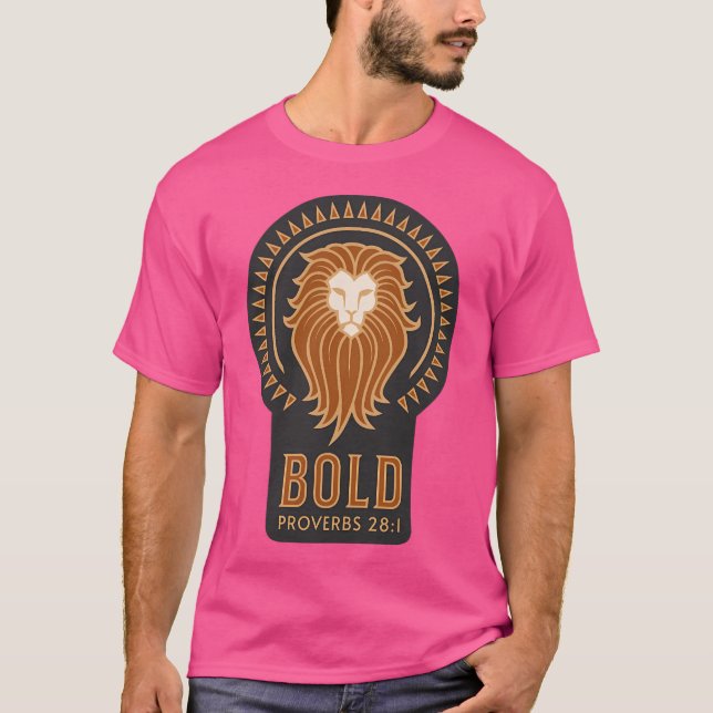 Bold As A Lion T-Shirt (Front)