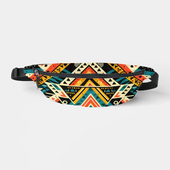 Bold Aztec Adventure  Bum Bags (Front)