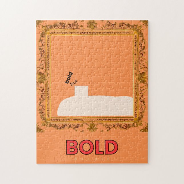 Bold Baldie Jigsaw Puzzle (Vertical)