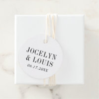 Bold Black and White Modern Wedding