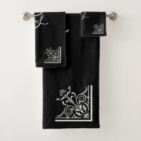 Bold Black and White Vintage Personalised 