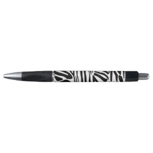 Bold Black and White Zebra Print Pattern