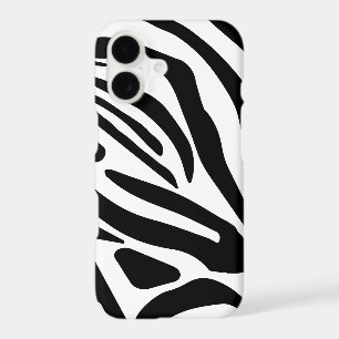 Bold Black and White Zebra Print Pattern
