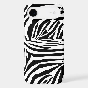 Bold Black and White Zebra Print Pattern