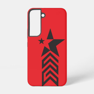 Bold Black Geometric Star Samsung Galaxy Case