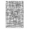 Bold Black & White Scribble Art Tissue Paper