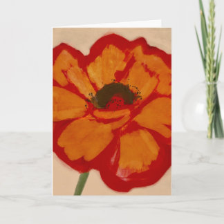 Bold Bloom Greeting Card