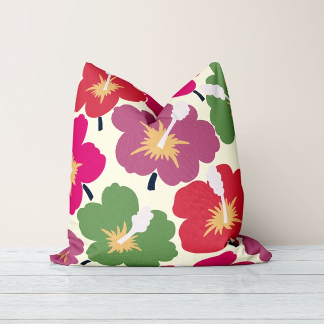Bold Blooms Multicolored  Cushion (Creator Uploaded)