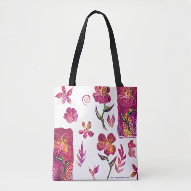 Bold Blooms Tote (Front)