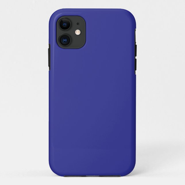 Bold, blue, and built to protect—this sleek phone Case-Mate iPhone case (Back)