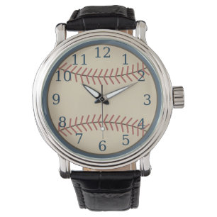 Bold Blue Baseball Watch