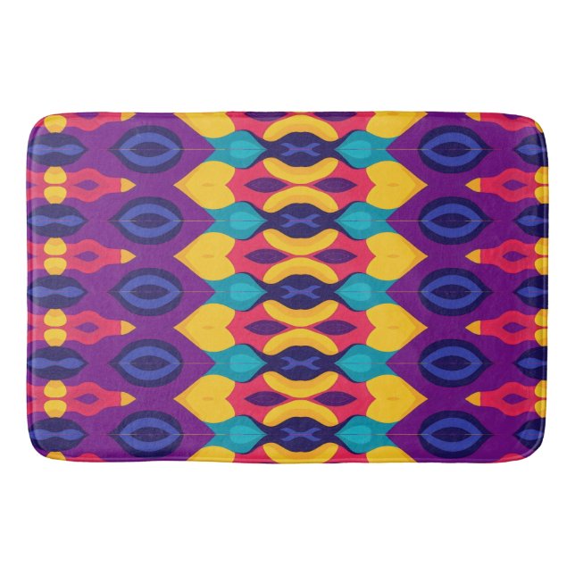 Bold Boho Bath Mat (Front)