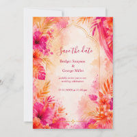 Bold Bollywood Hawaii Arch Tropical wedding