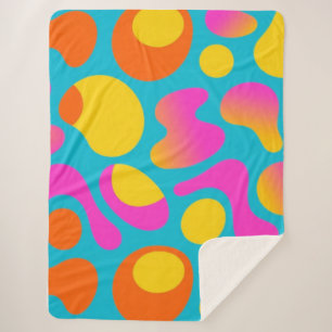 Bold Boogie – Abstract Retro Pop Blanket  