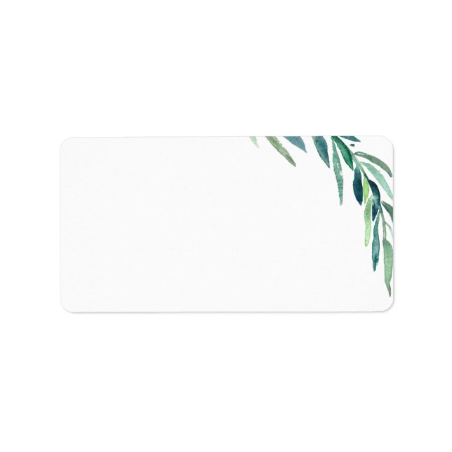 Bold Botanicals | Blank Address Label (Front)