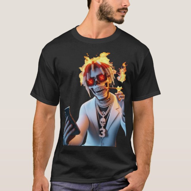 Bold Boys Attitude Graphic T-Shirt (Front)