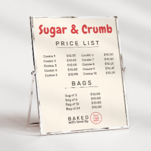 Bold Brand-Ready Bakery Menu