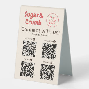 Bold Brand-Ready Bakery Social Media Sign