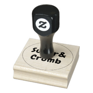 Bold Brand-Ready Bakery with logo Rubber Stamp
