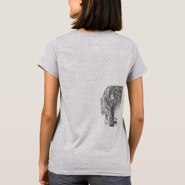"Bold, Brave, Beautiful" T-Shirt (Back)