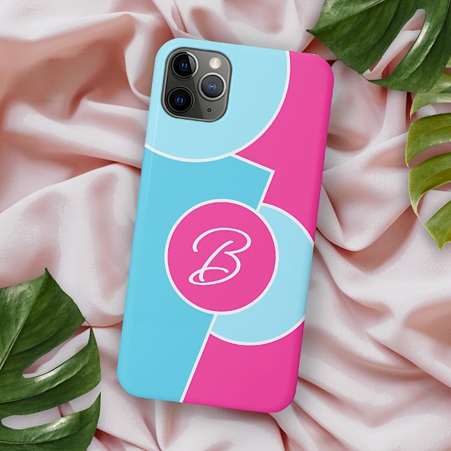 Bold Bright Fun Chic Abstract Circles Art Pattern Case-Mate iPhone Case (Creator Uploaded)