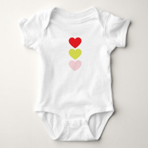BOLD bright MERRY MODERN   christmas holiday Baby Bodysuit