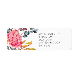 Bold Bright Pink Flowers Florist  Art