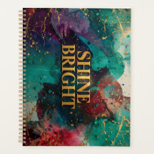 "Bold Brilliance" Spiral Notebook