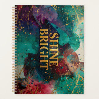 "Bold Brilliance" Spiral Notebook Planner