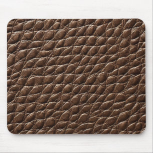 🖤 Bold Brown Leather Desk Strong Modern Office 🖤 Mouse Mat