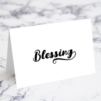 Bold Brush Script G Swash Name Place Cards
