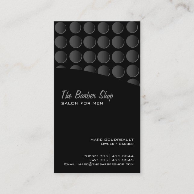 Bold Business Card (Front)