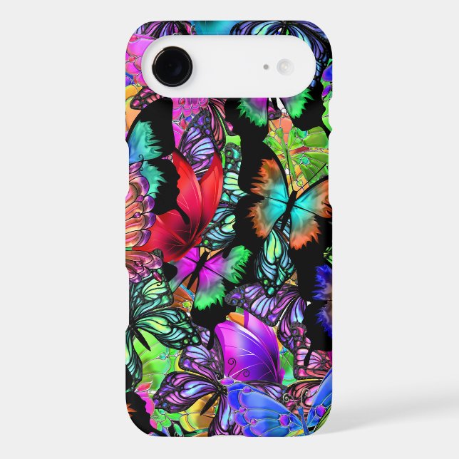 Bold Butterflies Galore Case-Mate iPhone Case (Back)