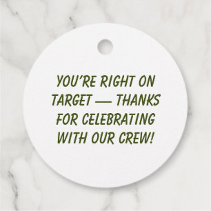 Bold Camouflage Pattern Outdoor Enthusiasts Hunter Favour Tags