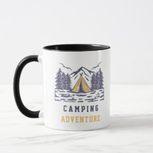 Bold Camping Outdoors Coffee outdoor adventure Mug