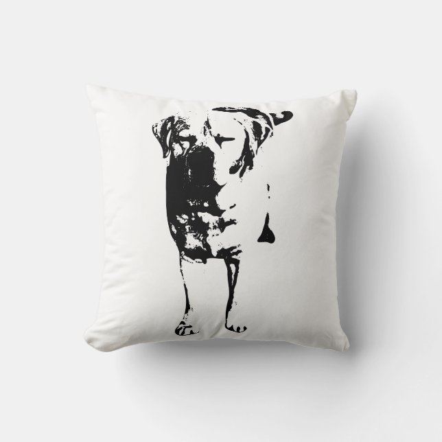Bold Canine Presence Cushion (Front)